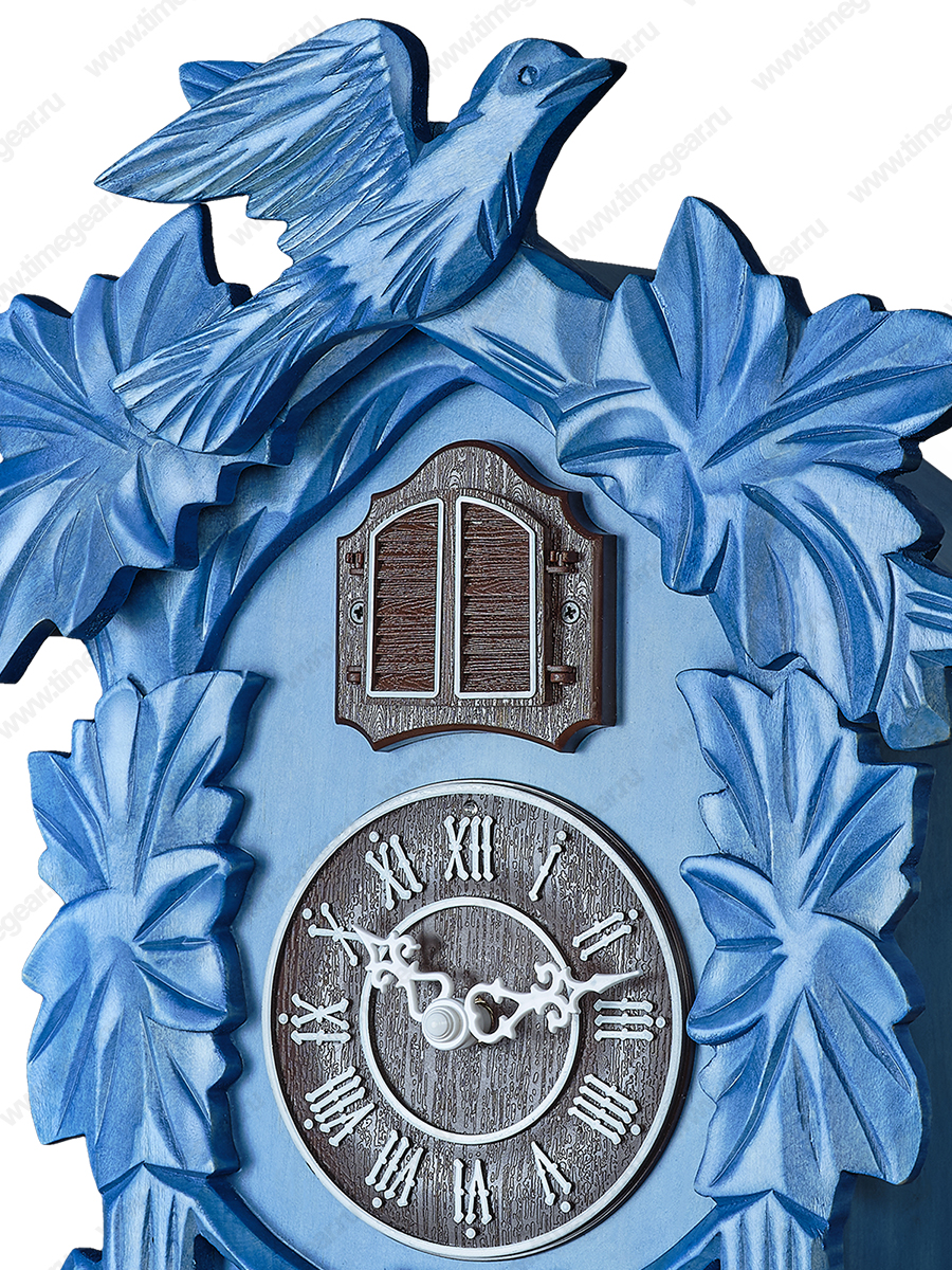 Часы с кукушкой 6022-bright blue. Фото №6
