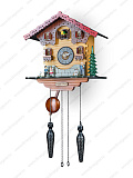 Часы с кукушкой 9020-2